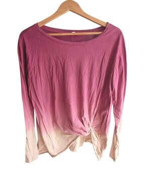 Umgee Ombre Twist Front Top Size Large